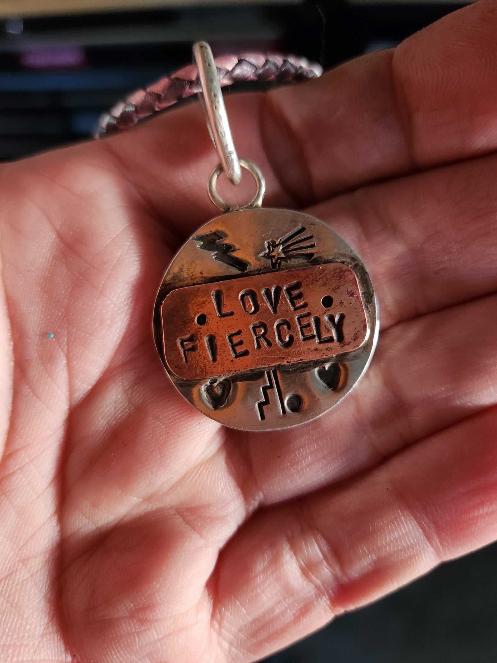 Indigenized Love Fiercely Pendant
