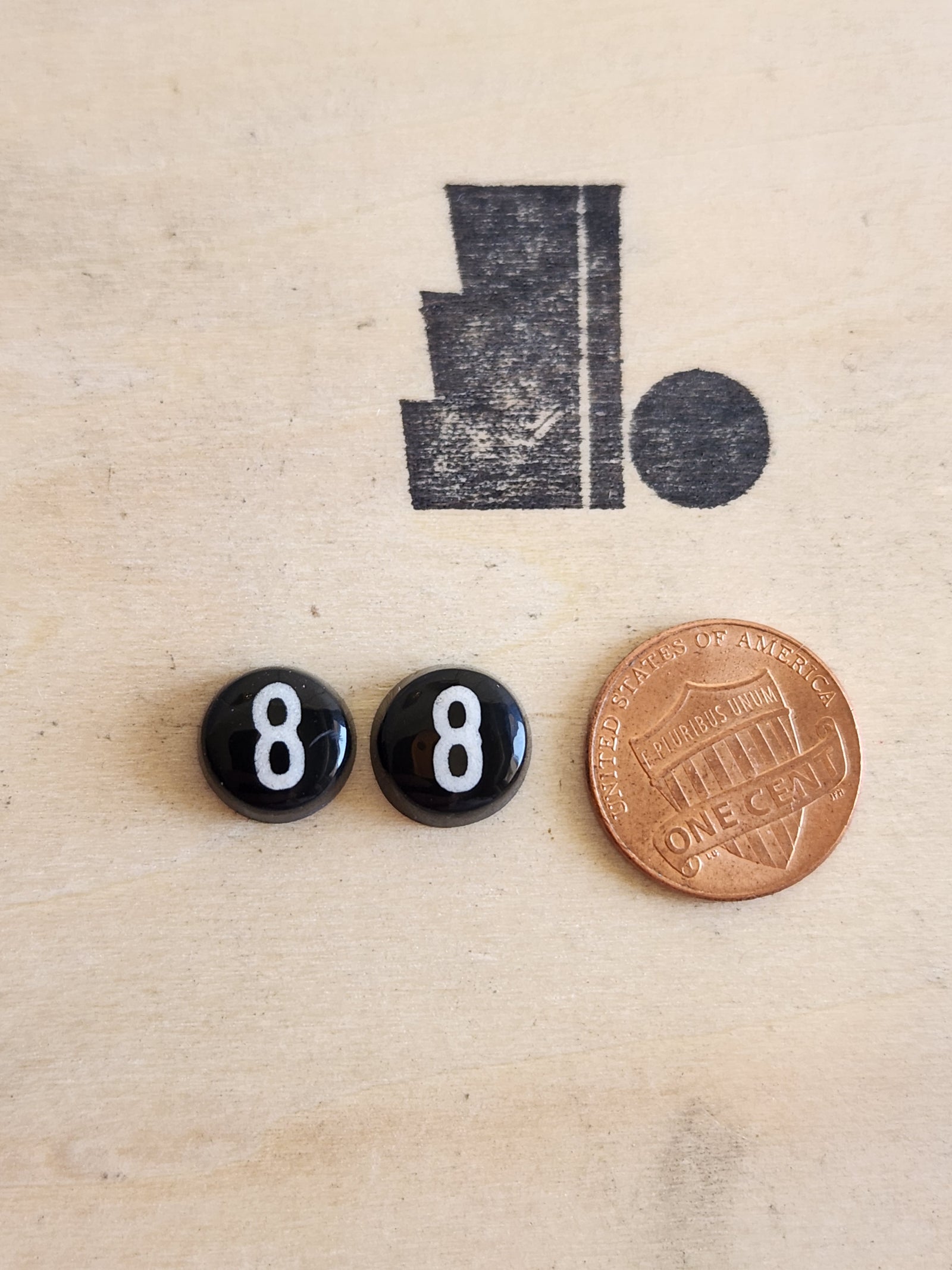 Mini 8ball Pair- Made to Order
