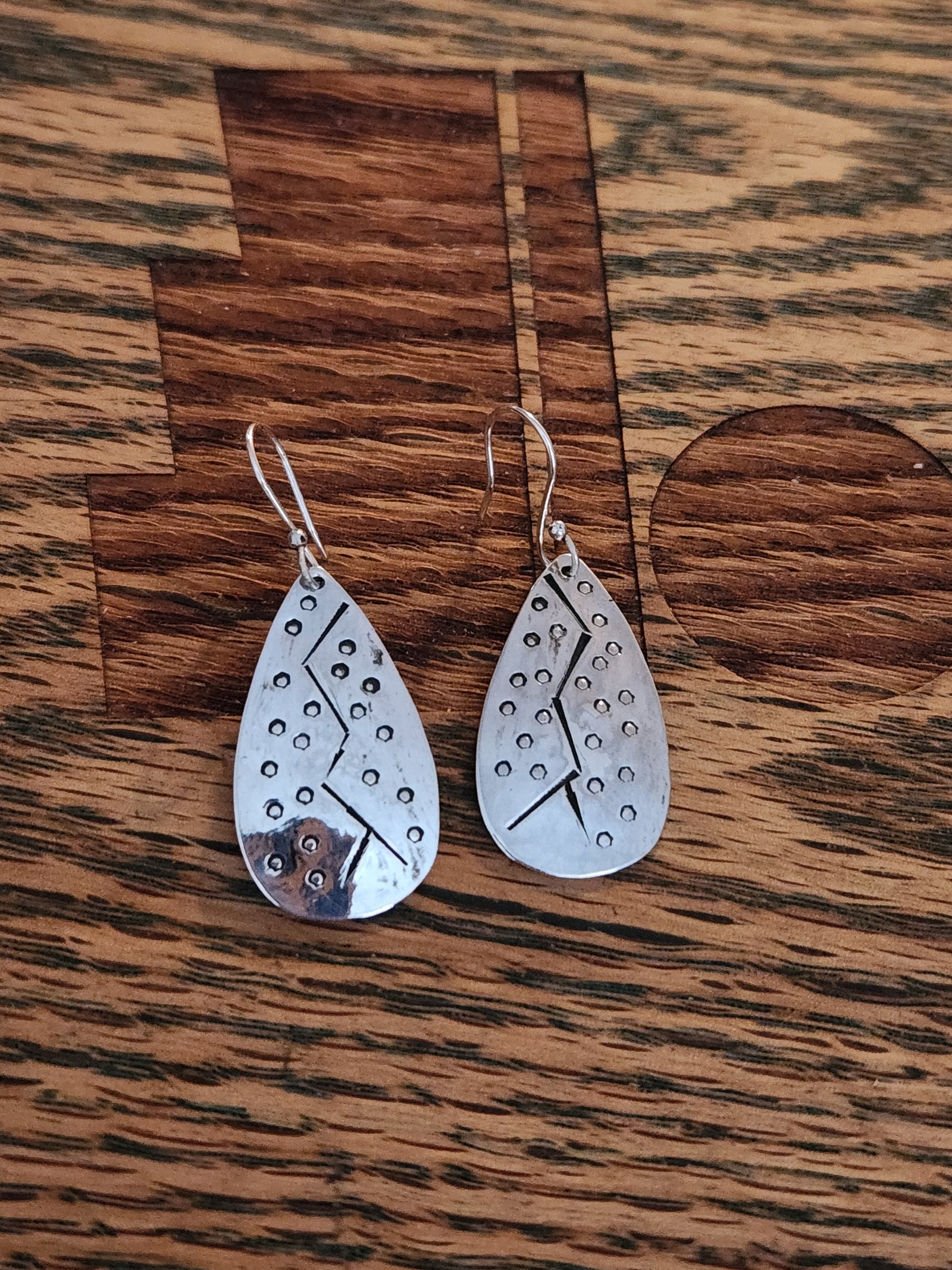 Blessings from the Storm Sterling Silver Dangle Earrings