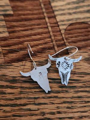 Stay Grounded Buffalo Earrings