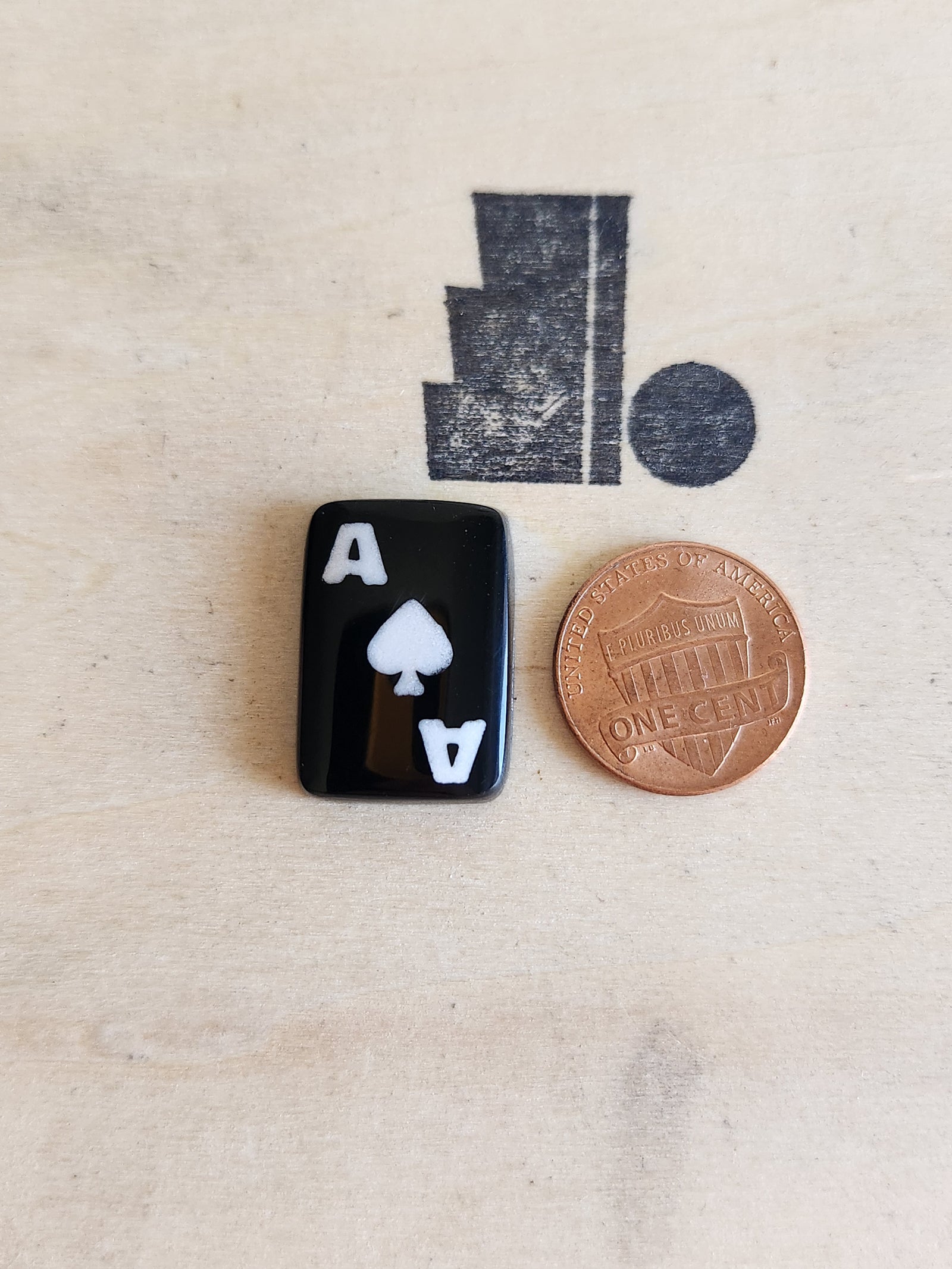 Black and White Ace- Made to Order