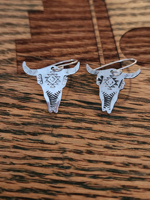 Stay Grounded Buffalo Earrings