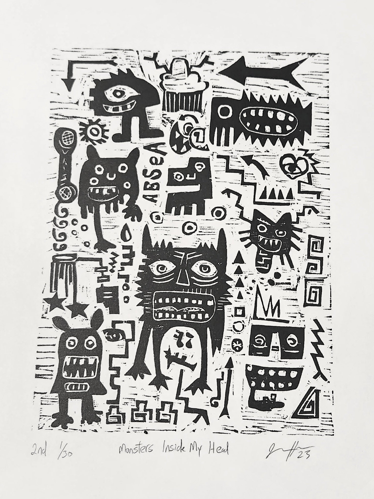 Monsters Inside My Head Second Edition Print - Indigenized